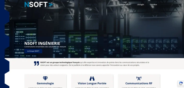 Réalisations 5 nsoft hero accueil